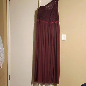 Davids Bridal Bridesmaid Long Dress